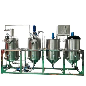 10 200ton Per Day Factory Price Cotton Seed Edible Oil Refining Refinery Press Processing Making Extraction Machine