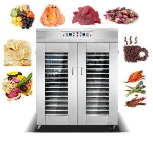 10 24 Layer Industrial Small Capacity Fruit Drying Oven with Motor & Engine for Food Processing
