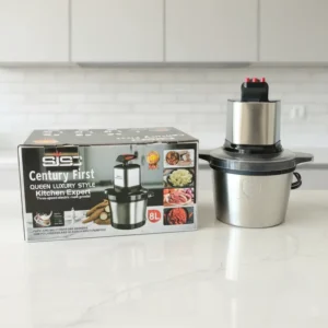 1000W Electric Baby Food Processor 6L Stainless Steel Blender with Chopping and Grinding Functions for Household Use