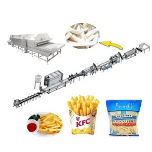 1000kg/h Compound Potato Chips Production Line Machine Food Processing Line for High Yield
