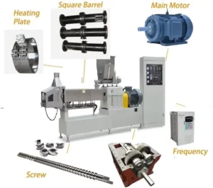 120kg/h-500kg/h Capacity Automatic Breadcrumbs Production Line with Rice Mill Food Grade Stainless Steel for Flour Processing