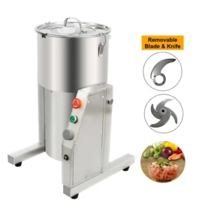 12L/16L Stainless Steel Commercial Food Processor 1500W Meat Grinder Chopping Machine Hummus Mixer Vegetable Cutter Blender