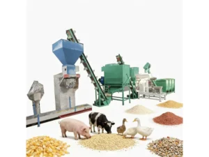2 3 Tons hour Automatic Ring Die Chicken Feed Pellet Making Machine Corn Grains Granulator for Processing Lines HJ R350