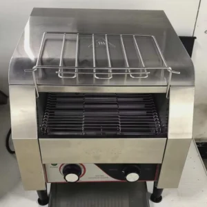 2.24KW Commercial Electric Conveyor Toaster High Speed Automatic Bread Toaster Machine for Restaurant Hotel Cafe Breakfast