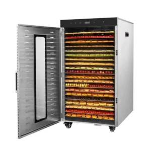 20Trays Big Capacity Powered Digital Food Drying Machine Fruit Dryer Dehydrator for Commercial
