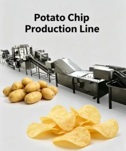 Automatic French Fries Production Line Frozen Potato Flakes Chips Processing Plant Making Machines for Sale