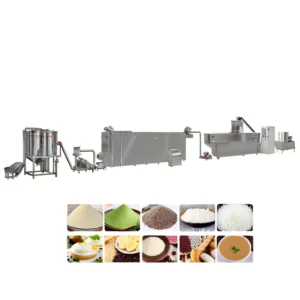 Automatic Full Baby Food Processing Line Machine Includes Motor Gearbox and Engine for Milk Puree Making