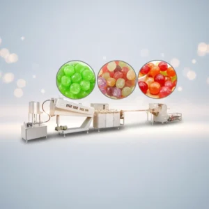 Automatic Hard Candy Production Line Food Processing Machinery