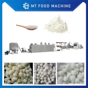 Fully Automatic Twin Screw Extruder Nutrition Powder Baby Rice Powder Production Line